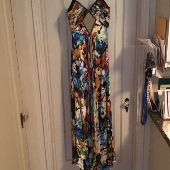 Alberto Makali printed silk gown - Picture 2 of 5